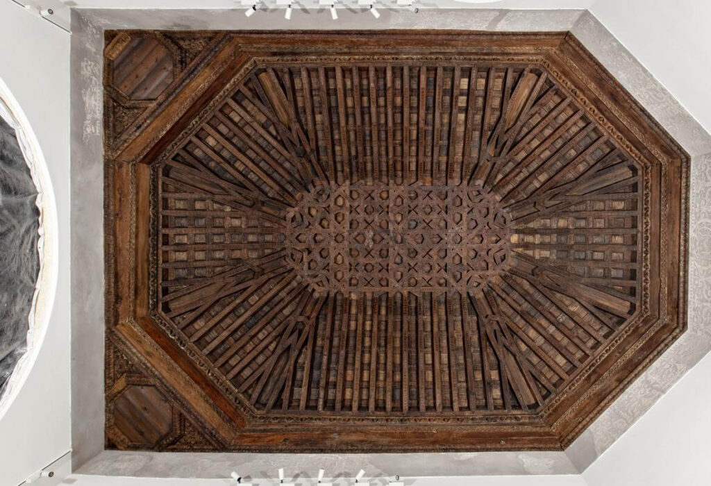La restauración del artesonado