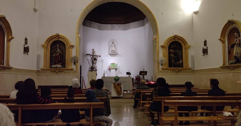 Interior Parroquia Santa María la Blanca