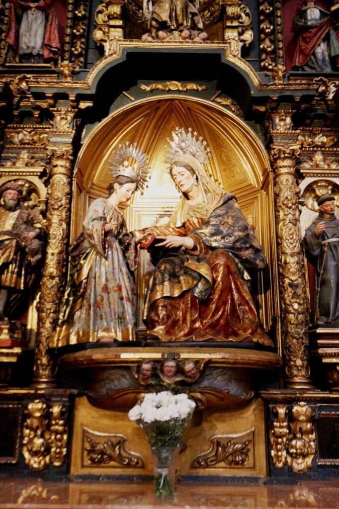 Fotografía de detalles del interior